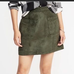 Old Navy Suede Skirt